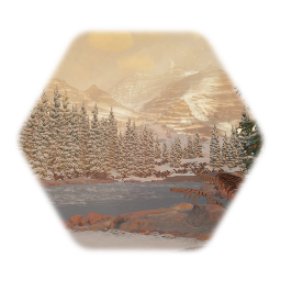 Realistic Blue Spruce tree