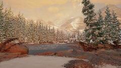 Colorado Mountain Scene