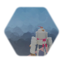 Father Servo Red and White Belt