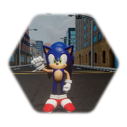 SA1 Sonic (with connectors + shoes)