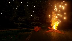 Campfire Scenery