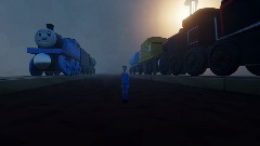 You  are a wooden railway toy