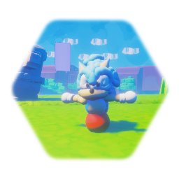 Tysons Sonic the hedgehog!