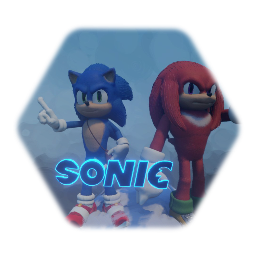 Sonic And knuckles title sreen