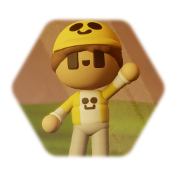 Mr smile and wave