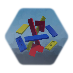 DreamBricks Small row slab knobless "Tile-set" + samples