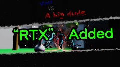 <button="You"> Versus <clue>A Big dude