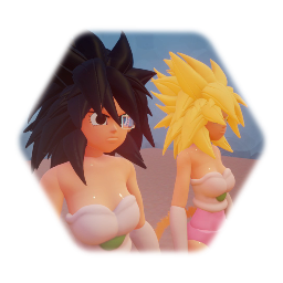 Female Saiyan Template - Dragon Ball