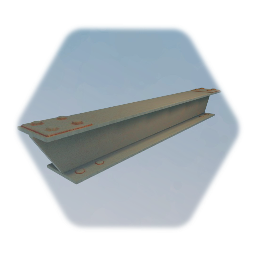 I Beam 30 degree pi/6 radian angle