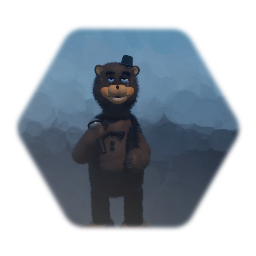 Stylized freddy fazbear