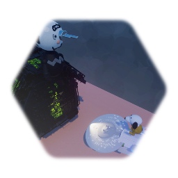 STAR TREK Snoopy and borg charlie