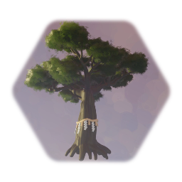 Japan - Holy Tree with Shimenawa