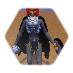 Central Gerudo Guard : Captain Regalia AI and playable W.i.p
