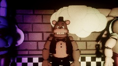 My fnaf plus demo menu