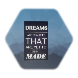 Motivation Poster - Dreams