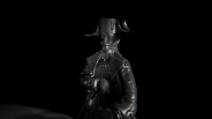 Realistic Napoleon Statue