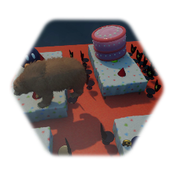 Bear cake