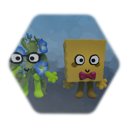 Flowers AND SpongeBob