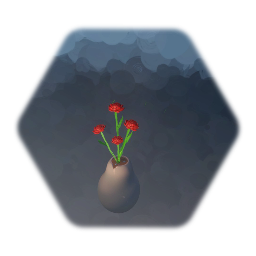 Not working (Rustic vase w. flowers)