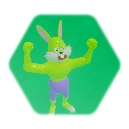 The Incredible Hulk Bunny