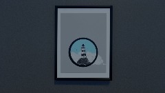 "Lighthouse" Painting