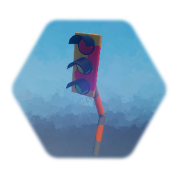 Broken traffic light