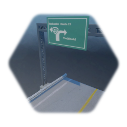 Highway sign