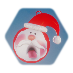 Sweet Santa Ornament