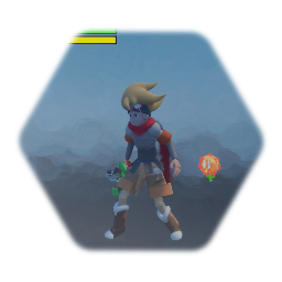 Solar Boy Django and Master Otenko (Only characters)