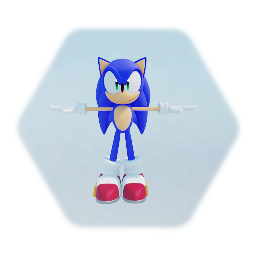 Fanmade Sonic Nightfall Model (For @OtukuoiDaBoi)