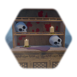 Spooky Remix of Interactive Loot Cabinet with Logic