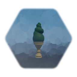 Swirly Topiary in Pot