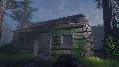 Ruined Cabin Not Alone