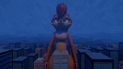 Giantess Growth Sally Acorn In City With Sonic