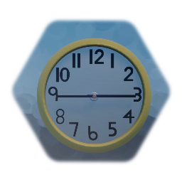 Wall Clock [yellow]