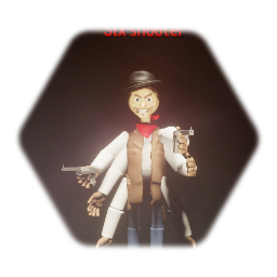 Six shooter- Puppet master