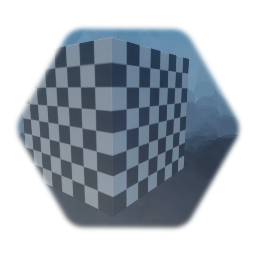 Checkered Test Cube - Large