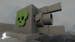 Blue man: THE SKULL ARMY