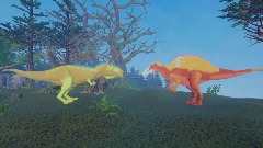 Spinosaurus vs Giganotosaurus