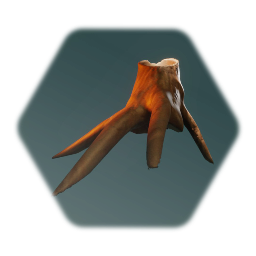 Dungeon Element - Broken Tree Trunk