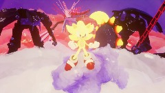 Super Sonic vs. Titans Render