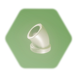 Short Curved Pipe