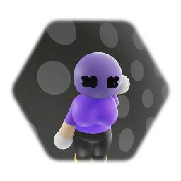 Lighting Purple Girl