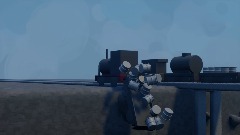 Simple train crash