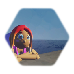 Coral the mermaid
