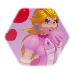 Princess peach (Smash brothers model)