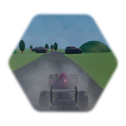 Remix of Randomly Generated Open World Racing Sim