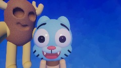 Gumball gets sucked into a void.