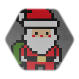 Xmas Santa pixel art