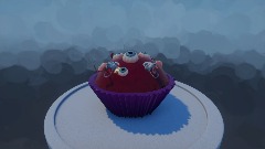 horror cupcake